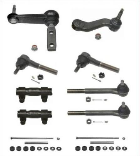 Fits For 00-01 Ram 1500 Pick Up Rear Wheel Drive Tie Rod Idler Pitman Link 10pc