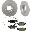 BMW 95-99 318Ti Rotor de disco de freno delantero Rotores y pastillas y sensor de pastillas de freno