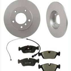BMW 95-99 318Ti Rotor de disco de freno delantero Rotores y pastillas y sensor de pastillas de freno