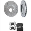 2000 2001 2002 Mercedes S430 S500 Rotores y pastillas de freno delantero