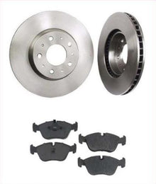 1994-1998 Volvo 850 (2) Rotor de freno delantero y kit de pastillas de freno delantero Dash4 Rotores