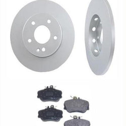 97-1998 Mercedes C230 de Vin A545906 F647651 Rotores y pastillas de freno delantero sólido