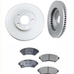 Fits 97-04 Park Ave Ultra Front 11 7/8 Inch Disc Brake Rotor & Ceramic Pads