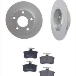 1996-1997 Audi A4 Quattro AWD (2) Rotores de pastillas de freno trasero
