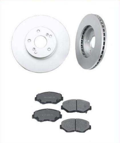 Fits 2003-2008 Honda Pilot Front Brake Rotors & Ceramic Brake Pads