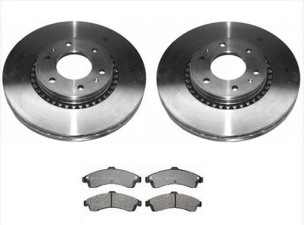 Fits For 02-05 GM Trailblazer EXT 129 Inch W/B Front Rotors & Pads Extended