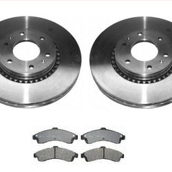 Fits For 02-05 GM Trailblazer EXT 129 Inch W/B Front Rotors & Pads Extended