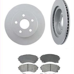 2008-2009 Cadillac CTS HD 345MM Rotores de freno delanteros Pastillas de rotor