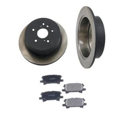 2004 2005 2006 Lexus RX330 (2) rotores de freno trasero y pastillas de disco de cerámica traseras 3 piezas