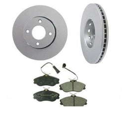 Para rotores y pastillas de freno delantero Audi 90 y 90 Quattro 1993-1995