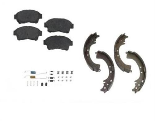 1996-2000 Rav4 Frt Brake Pads Rear Brake Shoes & Spring kit