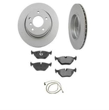 2000 323i 323IC 328i (2) Rear Brake Rotor Pads & Sensor