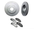 08-10 Accord V6 3.5L North America Vin 1 2 4 or 5 F Brake Rotors & Ceramic Pads