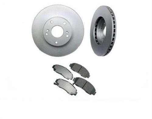 08-10 Accord V6 3.5L North America Vin 1 2 4 or 5 F Brake Rotors & Ceramic Pads