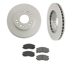 Para 1998 Mitsubishi Galant 2.4L rotores de freno delantero y pastillas de cerámica