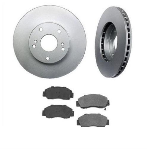 Fits For 1998-2002 Honda Accord V6 3.0L Front Brake Rotors & Ceramic Pads