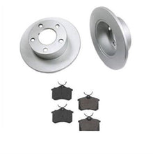 04 2005 Passat Front Wheel Drive (2) Rear Brake Rotor & Ceramic Pads Kit Rotors