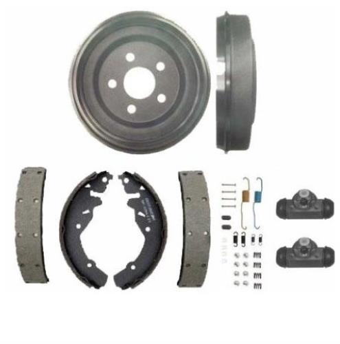 Brake Drums & Shoes Shoe Springs Plus Wheel Cylinders Fits 89-94 Nissan Maxima