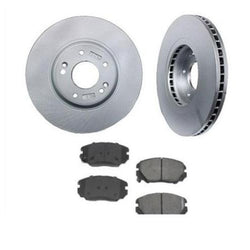 2 Front Brake Rotors & Ceramic Pads Fits 2007 2008 2009 Kia Amanti 3.5L