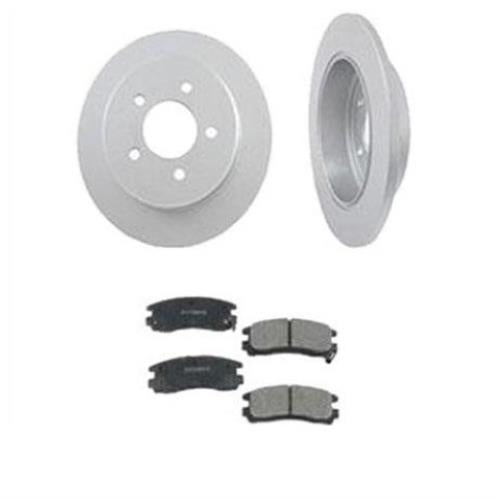 06 07 08 09 Fits Mitsubishi Eclipse 2.4L Rear Brake Rotors & Pads
