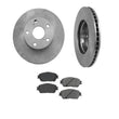 2005 2006 2007 2008 2009 Toyota Tacoma 2 W/D (2) Front Brake Rotors & Ceramic Pads