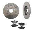 2003 2004 2005 Saab 9-3 9 3 Linear (2) 270MM Rear Brake Rotors & Pads