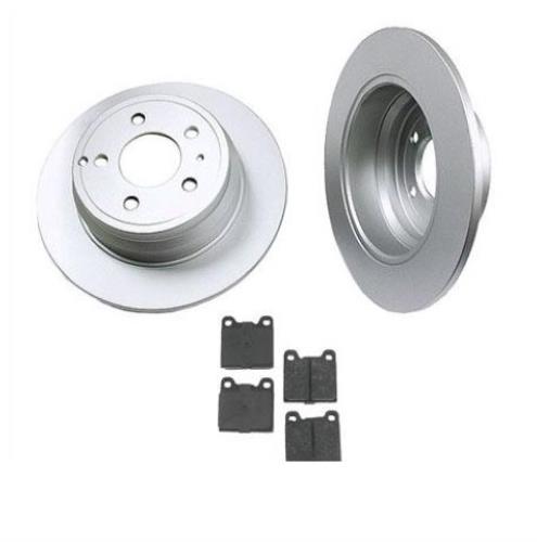 1994-1998 Volvo 850 (2) Rotor de freno trasero y pastillas de cerámica 34061 CD31