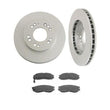 Sebring 2DR Avenger Talon Eclipse Laser (2) rotores de freno delantero y pastillas de cerámica