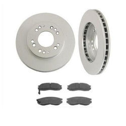 Sebring 2DR Avenger Talon Eclipse Laser (2) rotores de freno delantero y pastillas de cerámica