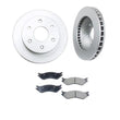 Fits For 2003 Dodge Durango (2) Front Brake Rotors & Ceramic Pads