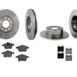Fits 1997-1998 Saab 900 Front & Rear Rotors & Ceramic Pads