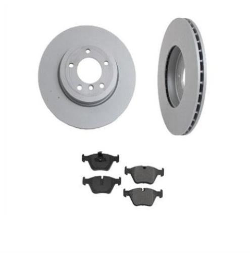 330CI 330I 330XI (2) Front Brake Disc Rotors & Ceramic Brake Pads 34211 CD946