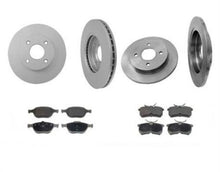 02-04 For Focus SVT Front & Rear Rotors & Pads 54113 54106