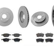 02-04 For Focus SVT Front & Rear Rotors & Pads 54113 54106