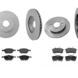 02-04 For Focus SVT Front & Rear Rotors & Pads 54113 54106