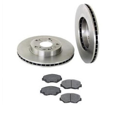 02-04 CRV CR-V (2) Rear Brake Rotors & Ceramic Pads 31304 CD365