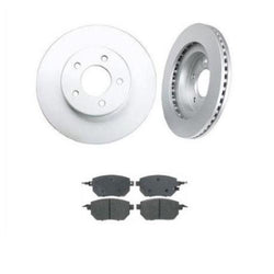 Para 09-12 Murano Frt Rotores de freno Pastillas de cerámica 31375 969 Excepto Crosscabriolet