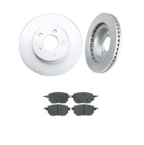 Para 09-12 Murano Frt Rotores de freno Pastillas de cerámica 31375 969 Excepto Crosscabriolet