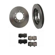 Fits For 2007 Toyota FJ Cruiser 4.0L Front Brake Rotors & Ceramic Pad