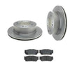 Rotores de freno de disco trasero y pastillas de cerámica 31495 CD954 para KIA Sorento 2007-2009