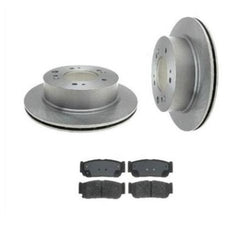 Rotores de freno de disco trasero y pastillas de cerámica 31495 CD954 para KIA Sorento 2007-2009