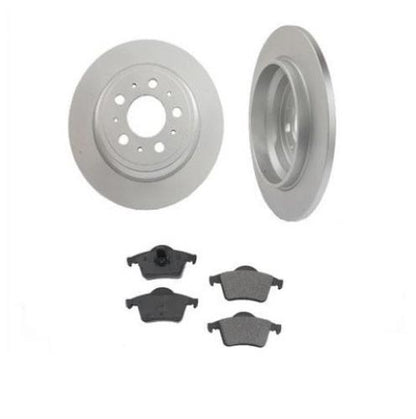 Rear Brake Rotors & Brake Pads For Volvo S60 2001 2002 2003 2004 2005 2008 2009