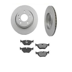 Fits 2001-2005 BMW 325i Rear Premium Rotors & Brake Pads