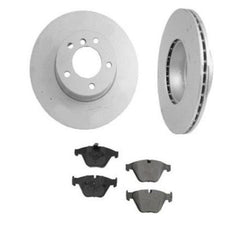 08-12 328i / 10-12 328Xi 3.0L (2) Front Brake 34390 Rotors & CD918 Ceramic Pads