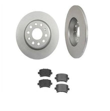 Rotor de freno de disco trasero con pastillas de cerámica Rr para Audi A3 y A3 Quattro 06-09 