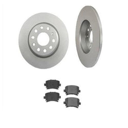 Rotor de freno de disco trasero con pastillas de cerámica Rr para Audi A3 y A3 Quattro 06-09 