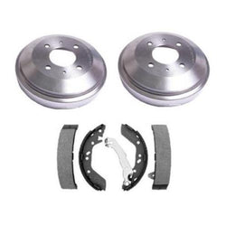 Accent 2000-2002 (2) Tambores y zapatas de freno trasero