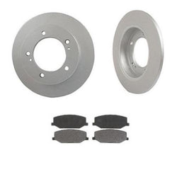 Fits 1994-1995 Suzuki Samurai Front Brake Rotors & Ceramic Brake Pads