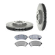 Fits Pontiac 2000-2004 Bonneville New Front Disc Brake Rotors & Ceramic Pads