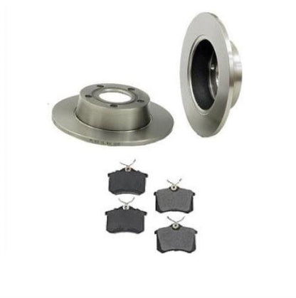 for 98-01 Audi A6 Quattro 2.8L Only with 245MM Rear Brake Rotors & Brake Pads